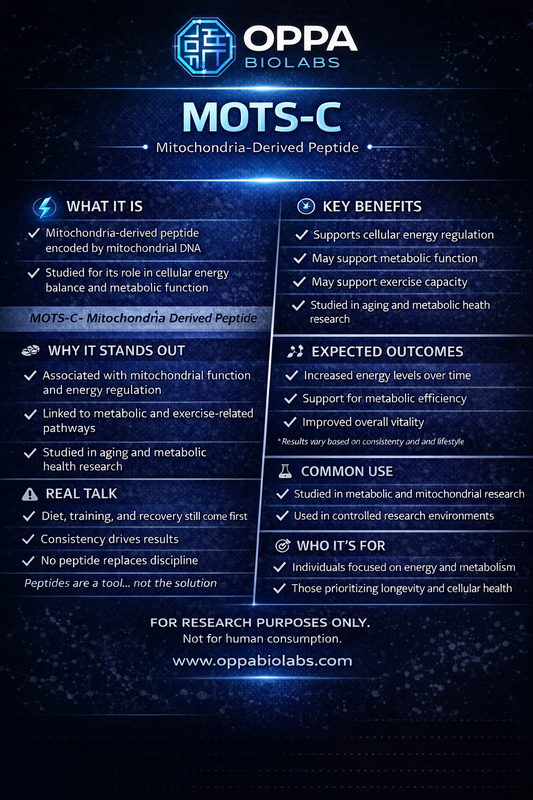 MOTS-C 10mg (5 Vial Kit)